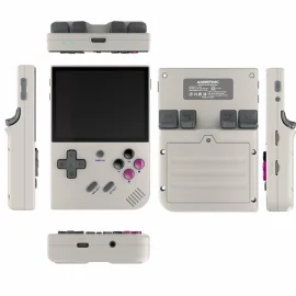 Coupon New ANBERNIC RG35XX Plus Retro Handheld Game Console Built-in 64G+128G TF 10000+ Classic Games Support HDTV Portable For Travel Kids Gift