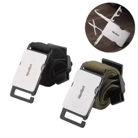 Coupon Nextool Multifunction Outdoor Survival Tool Tactical Belt Quick Release Lightweight Screw Drivers Knife Scissors Opener Men Belt