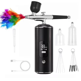 Coupon Portable Handheld Facial Spray Gun Essence Introduction Spray High Pressure Hydration Instrument Painting Manicure