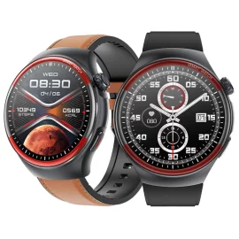 Coupon T82 1.43inch AMOLED Display Non invasive Blood Glucose HRV Detection Metto Function NFC bluetooth Call Heart Rate Blood Pressure SpO2 Monitor Sleep Monitoring SOS Emergency Call Multi sport Modes Music Playback IP68 Waterproof Smart Watch