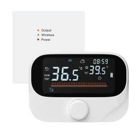 Coupon Tuya WiFi Smart Home Wireless Thermostat RF Battery Gas Boiler Water Heating Digital Temperature Controller Work with Alexa Google Home