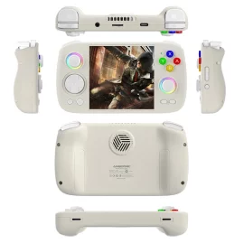 Coupon ANBERNIC RG Cube 8+128G Retro Handheld Game Console Android 13 Unisoc T820 3.95 Inch IPS Screen Hall Joystick Trigger Video Game Player Support 2.4G/5G WiFi BT5.0 Game Console Built-in 6000+ Games
