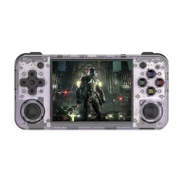 Coupon ANBERNIC RG35XX H Open Source Handheld Game Console 3.5 Inch Screen 64G+128G Built-in 15000+ Games Support WiFi bluetooth 3300mAH Battery Rechargeable Video Game Console Player Linux System