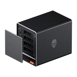 Coupon AOOSTAR WTR Pro NAS Mini PC Intel Alder Lake N100 Quad Core 16GB or 32GB DDR4 RAM 512GB or 1TB SSD 4 Hot Swap HDD Bays 90T Storage Dual 2.5G Ethernet Ports Windows 11 4K Triple Screen Display Mini Computer
