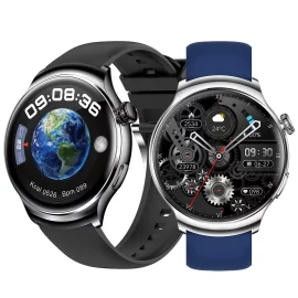 Coupon BlitzWolf BW AT4 1.52 inch AMOLED HD 3D Curved Screen Health Monitoring Voice Assistant bluetooth Call Multi sport Modes Smart Watch