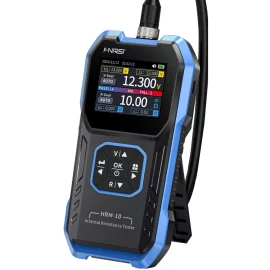 Coupon FNIRSI HRM 10 Battery Voltage Internal Resistance Tester 18650 High precision AC Acid Lithium Lead Car Battery Capacitor Tester