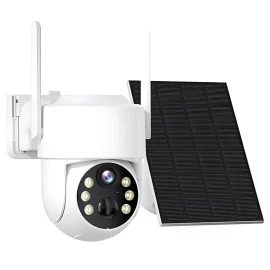 Coupon Hiseeu WTD714 4MP 2K HD Solar PTZ WiFi Security Camera PIR Motion Detection Color Night Vision Two Way Audio IP66 Waterproof CCTV Surveillance Cameras iCSee APP