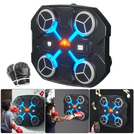 Coupon KALOAD bluetooth Compatible Smart Boxing Pads Music Wall Target Punching Training Equipment for Home Exercise with Free Gloves
