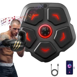 Coupon KALOAD Smart Electronic Boxing Machine Rhythm Musical Target RGB Lights Music Boxing Taekwondo Muay Thai Karate Sanda Martial Arts for Fitness Training Christmas Gift