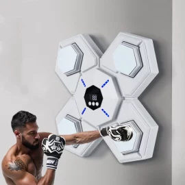 Coupon KALOAD Smart Music Boxing Machine Adult Children Sports Fitness Boxing Trainer Home Exercise Response Training Boxing Wall Target