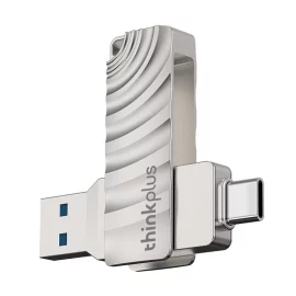 Coupon Lenovo ThinkPlus MU232 USB3.2 Dual Interface Flash Drive Type A+Type C 256G128G64G 100MBs Fast Speed U Disk Pendrive for Phone Laptop Computer