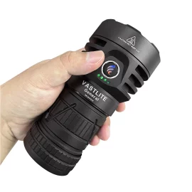 Coupon Vastlite GENERAL 6050LM Powerful Handheld LED Flashlight with 3 21700 Battery, 810M Long Range Rechargeable LED Torch Super Bright Waterproof Perfect for Emergencies Camping Hiking