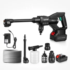 Coupon AUTSOME 6 In 1 Cordless Car High Pressure Car Washer Washing Cleaner Machine Water Spayer With Battery