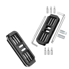 Coupon BENGGUO 10 in 1 Portable Bicycle Repair Tools 6mm Wrench 6Pcs CRV Removable Adapter Sleeve for Protable Bike Quick Fix