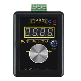 Coupon FNIRSI SG002 Digital 4 20mA 0 10V Voltage Signal Generator 0 20mA Current Transmitter Professional Electronic Measuring Instruments