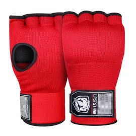 Coupon KALOAD 1 Pair Boxing Hand Wraps Inner Half Finger Gel Boxing Gloves With Long Wrist Strap for Men Women Karate Equipment Protective Gel