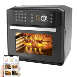 Coupon Proscenic T31 Air Fryer Oven 1700W 15L Digital Air Fryer Oven with Rapid Air Circulation LED Touchscreen & APP/ALEXA Control 12 Preset Programs 100+ Online Recipes