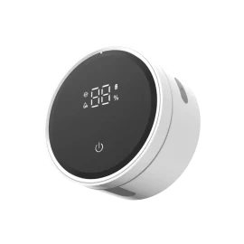 Coupon USB Smart Wall Mounted Toothbrush Sterilizer Punch-Free Single Toothbrush Dryer UV Sterilization with LED HD Display Automatic Induction Opening Closing