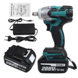 Coupon VIOLEWORKS 520N.M 1/2” Electric Cordless Brushless Impact Wrench With 1/2 Battery