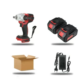 Coupon VIOLEWORKS 580N.M 2 in 1 Electric Cordless Brushless Impact Wrench Driver Socket Screwdriver