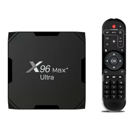 Coupon X96 Max Plus Ultra TV Box Android 11 Amlogic S905X4 Support AV1 8K Dual Wifi BT Youtube Media Player 4GB 64GB