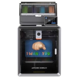 Coupon Anycubic Kobra S1 Combo 3D Printer, Up to 8-Color Printing, Ace Pro Color Engine, 600mm/s Ultra-Fast Speed, Auto-leveling, 320°C Hotend, 44dB Ultra-Quiet, CoreXY Construction, 250*250*250mm