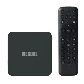 Coupon MECOOL KM7 SE 2+32GB Android11 4K TV BOX Amlogic AV1 Google Certified Voice Control Media Player Support 2.4G/5G WiFi BT5.1 Set Top Box