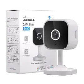 Coupon SONOFF CAM Slim Gen2 WiFi Smart Home Security Camera 1080P HD Motion Detection Two-way Audio Night Vision Support Alexa Google