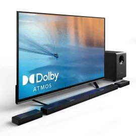 Coupon ULTIMEA Nova S90 740W 7.1.4CH Soundbar Dolby Atmos 12 Drivers 8 inch Wireless Big Subwoofer 4K HDR Pass through Home Theater Wireless bluetooth Soundbar Speakers