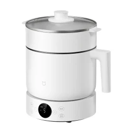 Coupon XIAOMI Mijia 1.5L 1000W Multi Function Electric Cooker 5 Adjustable Heating Levels Automatic Keep Warm 24 Hour Reservations Can Be Set