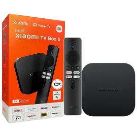 Coupon Xiaomi TV Box S 2nd Gen 2+8G 4K UHD Google TV Box Quad core Support 2.4G or 5G Dual Band WiFi BT5.2 Streaming Media Player Dolby Audio and DTS HD Dolby Vision HDR10+ Set Top Box with Remote Control