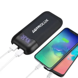 Coupon Astrolux® PD2 Type-C 18W QC3.0 PD3.0 Quick Charge USB Battery Charger Flashlight RC Phone Power Bank Intelligent Battery Case Box For Li-ion 21700/20700/18650