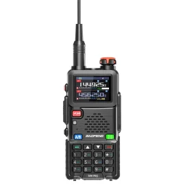 Coupon BAOFENG UV 5RH PRO Walkie Talkie 10W GPS 640 Channels Type C Charging NOAA Weather Radio EU Plug