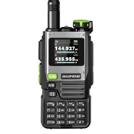 Coupon BAOFENG UV-K61 PRO All-Band Two-Way Radio 640 Channels Voice-Activated NOAA Weather Stations Type-C Recharge for Outdoor Hiking and Emergency Communication EU Plug