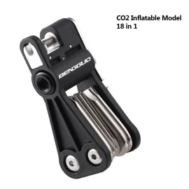 Coupon BENGGUO 18 in 1 Bicycle Multitool Wrench Repair Tool Kit Alumium Alloy Screwdriver and Chain Mini Portable Repair Accessories for MTB and Road Bikes