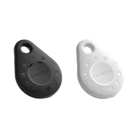 Coupon Hagibis bluetooth Tracker Keys Finder for iOS Find My Item Locator GPS Tracker for iOS Phone Keys Wallet Suitcase Luggage Bags