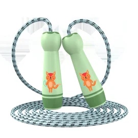 Coupon KALOAD 2.8m Adjustable Thick Cotton Jump Rope Comfortable ABS Handle Rope Sports Equipment for Elementary School Kindergarten Students Gift