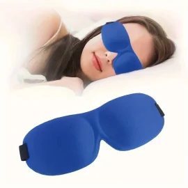 Coupon KALOAD 3D Stereoscopic Sleep Eye Mask Sleep Magic Memory Sponge Black Shading Breathable Quik Sleep for Outdoor Travel