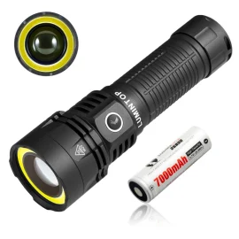Coupon Lumintop W2 2in1 LED COB Flashlight SFT25 700M LED Long Range Spotlight With 1500LM Bright COB Flood Red Light USB Type C Rechargeable 26800 Battery LED Torch for Outdoor Adventure Magnetic Tail LED Search Light