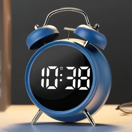 Coupon Metal Bell Powerful Wake-Up Alarm Clock Electronic Intelligent Loud Volume Student-Specific Wake-Up Artifact Super Loud Large Digital Display