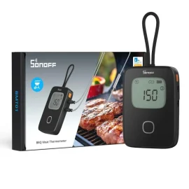 Coupon SONOFF BMT01 BBQ Meat Thermometer Remote Monitoring Temperature Alert Barbecue Cooking Oven Grill Probe Works with eWeLink APP