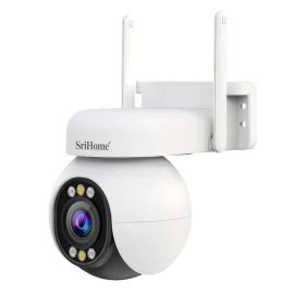 Coupon Srihome SH051 4MP HD Dual Band WiFi Security Camera 5X Optical Zoom PTZ IP Cam Auto Tracking Color Night Vision Two way Audio IP65 Waterproof Outdoors CCTV Baby Monitor Cameras