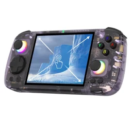 Coupon ANBERNIC RG 406H 128G Handheld Gaming Console 4 inch IPS Screen Android 13.0 4000+ Games Support WiFi6andBT5.0 Six axis Gyro Video Game Player with RGB Hall Effect Joystick and Triggers Built in HiFI Stereo Speakers Game Player Console
