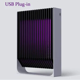 Coupon Black Knight B2000V Mosquito Lamp USB Dual Function Photo-Induced Shock ABS Fire-Resistant for Home Office Hotel Supermarket Effective Mosquito Control