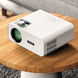 Coupon BlitzWolf BW V5 LED Projector Physical 1080P Resolution 9000 Lumens Bluetooth 5.0 Portable Movie Compatible with TV Stick Smartphone HD USB AV Home Theater Video EU Plug