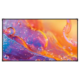 Coupon BlitzWolf BW-VS10 100-Inch 4K Narrow-border Projection Screen Gray Crystal Fixed Frame Home Theater for Laser Projector