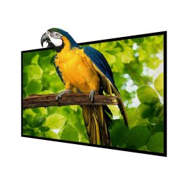 Coupon BlitzWolf BW VS4 100 or 120 inch Projection Screen White Plastic with 4K Resolution 160Viewing Angle Backlight 1.2X improvement Draagbare Home Office Projector Screen