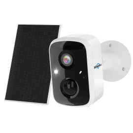 Coupon Hiseeu C90 4MP Solar WIFI IP Camera HD Video Night Full Color AI Motion Detect Two Way Talk 100 pencent Wireless with 1.6W Solar Panel Eseecloud App