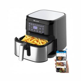 Coupon Proscenic T21 1700W 220V 5.5L Air Fryer APP Control 8+1 Cooking Functions Preheat and Warm Keeping Hot Oven Cooker Touch Screen Control,Alexa and Google Home Voice Control