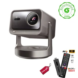 Coupon Refurbished Hisense Vidda C2 Ultra RGB Triple Color Lase 4K Projector 4G+128G HDR10+ Video 3D Beamer 3000 CVIA Lumens Optical Zoom 2.1 Channel Wi Fi6 BT5.2 Home Theater with Subwoofer Video Player Cinema with Free Gift Television Stick